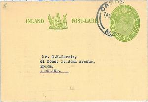 15473 - NEW ZEALAND  - Postal History - STATIONERY CARD   1947