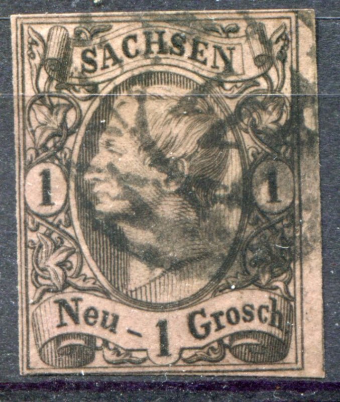 Saxony    Sc.# 10 used