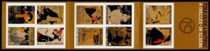 HERRICKSTAMP BELGIUM Sc.# 2525a Toulouse Lautrec Self-Adh. Stamp Booklet