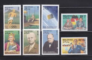 Maldive Islands 1506-1513 Set MNH Various