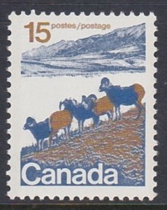 595 1972 Mountain Sheep MNH