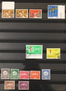 Switzerland BOB Un Strips Sport Ships Used (100+Items) TK684