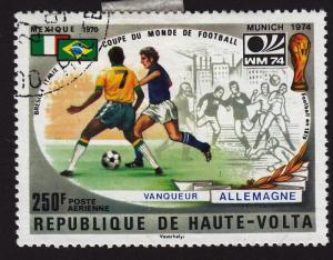 Burkina Faso C195 World Cup, Game and Flags 1974
