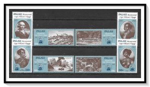 Palau #33-40 Captain Wilson's Voyage Set MNH