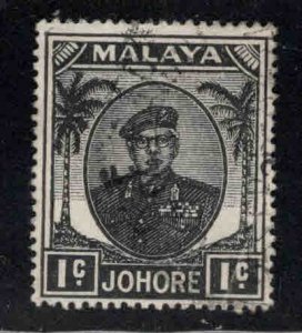 Malaya Jahore Scott 130 Used