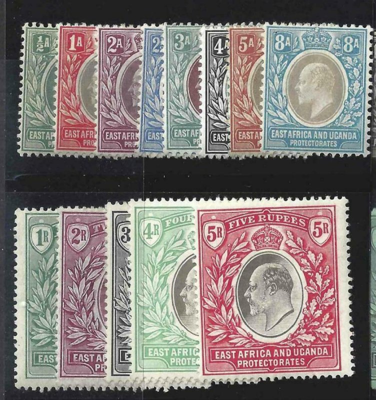 East Africa Uganda 1904-1907 SC 17-29 MLH 