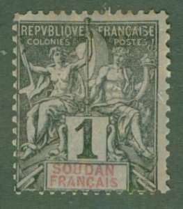 FRENCH SUDAN 3 MH (RL) 2789 BIN $1.60