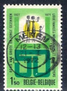 Belgium; 1971: Sc. # 812: Used Cpl. Set