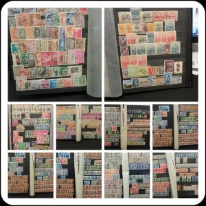 Greek Stamp Collection: Used Greece Accumulation in Organized Stockbook