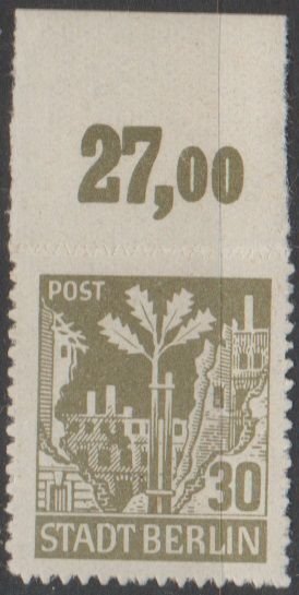 Mi: 7 B   MNH  1945  SBZ  Cat € 38