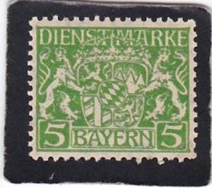 Bavaria,  #  O7   MNH