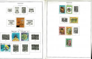 Honduras 1961-1988 M & U Hinged & in Mounts on a Variety of Remaindered Pages