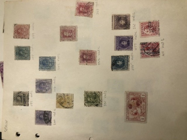 W.W. Loose Stamp Pages With Some Very Nice Glassine’s Might Find Some Gems