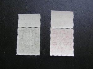 GERMANY 1949  SC# B314-315 BACH SET