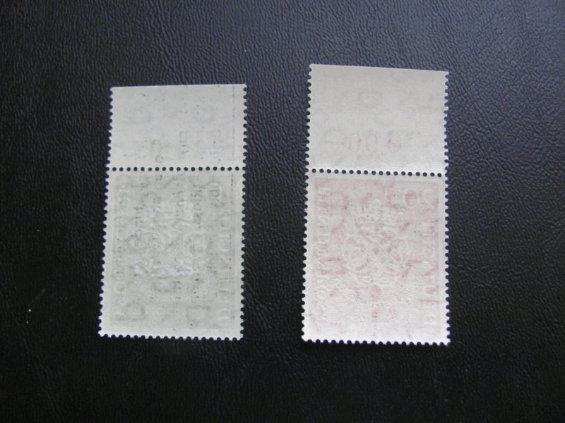 GERMANY 1949  SC# B314-315 BACH SET