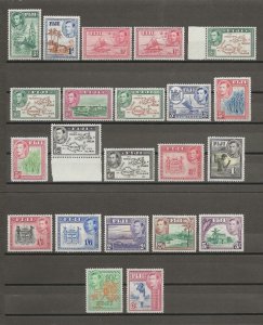 FIJI 1938/55 SG 249/66B  MNH Cat £275