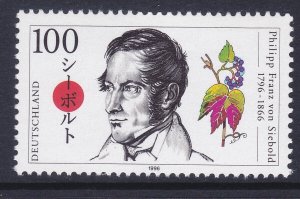 Germany 1918 MNH 1996 Philipp Franz von Siebold - Physician and Diplomat Issue