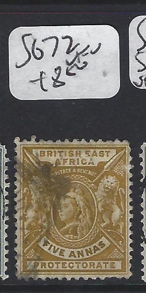 BRITISH EAST AFRICA (P2705BB)  LION QV  5 A   SG 72   VFU