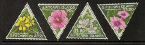 PITCAIRN ISLANDS SG535/8 1998 FLOWERS MNH