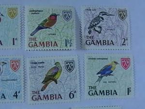 GAMBIA # 215-227-MINT/NEVER HINGED-COMPLETE SET----QEII----1966