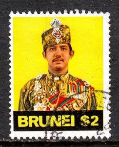 Brunei - Scott #207a - Used - Wmk. 373 - SCV $10