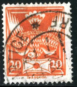 CZECHOSLOVAKIA - #84 - USED - 1920 - CZECH059AFF1