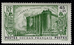 French Sudan SC B2 Mint VF hr...Worth a close look!!