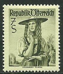 Austria # 555, Mint Hinge