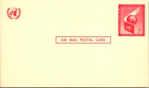 United Nations, New York, Government Postal Card