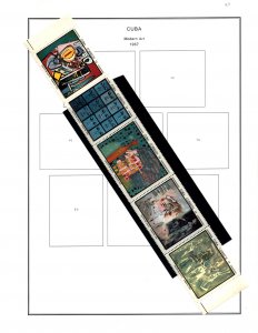 MINT + USED STAMPS FROM    CUBA    (099)