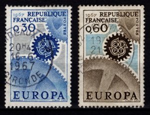 France 1967 Europa, Set [Used]