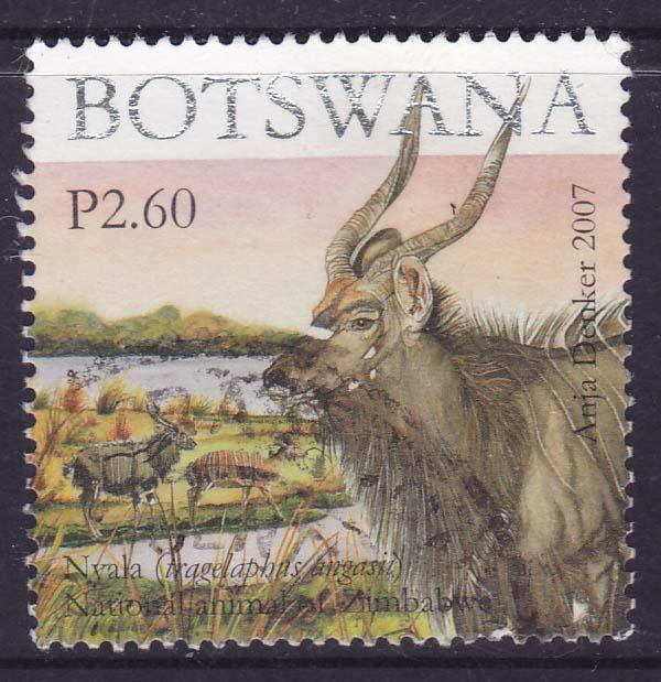 Botswana -2007 Wildlife - Nyala P2.60 -used 