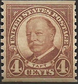 # 687 Mint Never Hinged Brown Taft