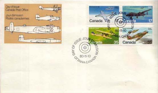 Canada, First Day Cover, Aviation