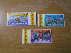 St Vincent   Grenadines   #  116-18  MNH   O/P  Specimen