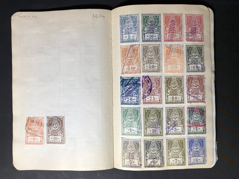 Argentina Revenue Stamps Mint/Used 1891-1932 (1600 Stamps)