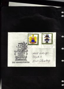 Germany 1990 Christkind Cover with contents