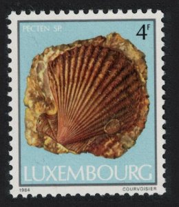 Luxembourg Fossils Pecten sp. 1984 MNH SG#1138 MI#1107