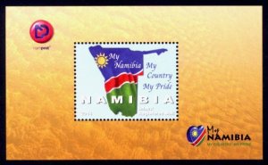 Namibia Sc# 1282 MNH My Namibia (S/S)