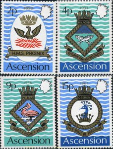 158458 MNH ASCENSION 1971 ESCUDOS NAVALES