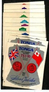 Tonga Scott 392-6,C209-13,CO17-19 Mint NH (Catalog Value $45.80)