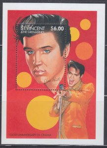 ST VINCENT GRENADINES Sc # 2211 MNH S/S ELVIS PRESLEY