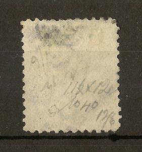 St Vincent 1883 4d WMK INV/Reversed SG43y Used Cat£200