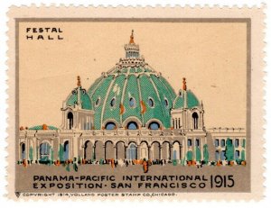 (I.B) US Cinderella : Panama-Pacific Exposition (Festal Hall)