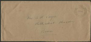 PAPUA NEW GUINEA 1948 Official stampless cover BUKA PASSAGEA cds...........65227