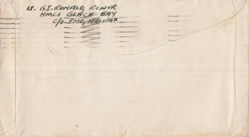 Canada 1944/5 WWII Navy Service in Trinidad Military Cover Group of 3