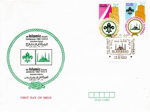 Pakistan 1992 Sc 779-80 FDC