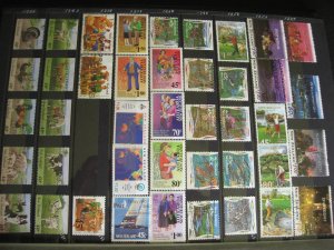 New Zealand collection to 2007 in stockbook U,MH, MNH read description