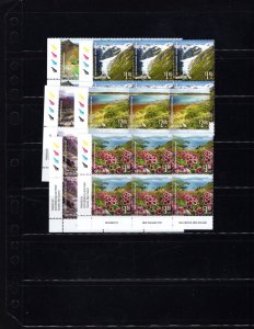 New Zealand 2594-99 Heritage Sites Corner Blocks 6 2015 VF MNH Complete Set LG
