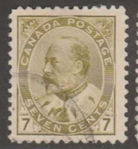 Canada Scott #92 Stamp - Used Single